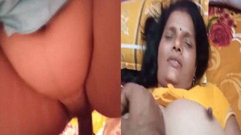 Horny mature Desi wife sex with her husband’s friend