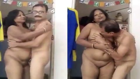 Horny uncle and aunty nude romance and boobs suck