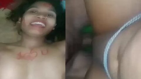 Horny wife hard sex with husband viral homemade