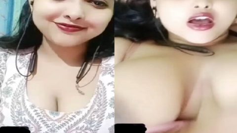 Huge boobs showing gorgeous girl fingering video