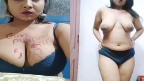Huge boobs slave girl nude videos for master