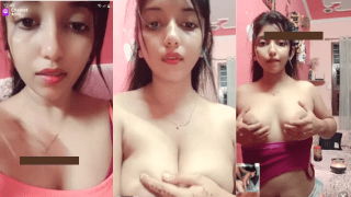 Sexy Young Indian Girl Strip Fan Fantasy -