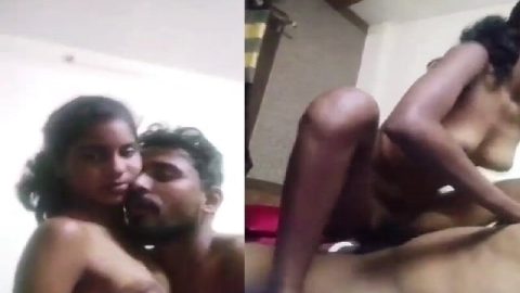Lovers kissing and fucking homemade unseen clip