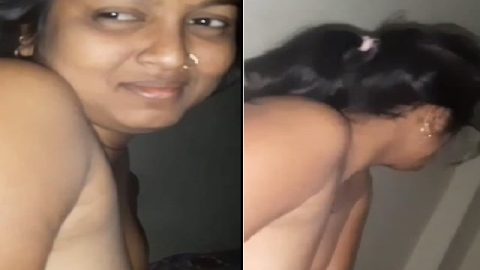 Milky boobs showing bhabhi sex with husband