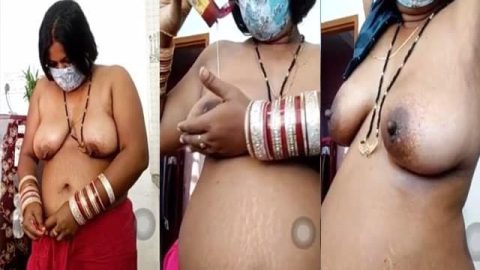 Indian housewife giving oral sex to her husband