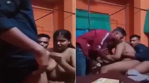 Paid desi randi threesome viral home sex MMS
