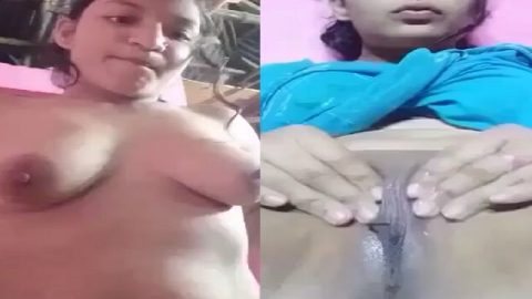 Pressing boobs Indian girl fingering viral nude