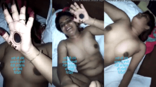 Shy Punjabi Wife Covers Face Sex