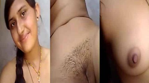 Young girl's sexy Dehati pussy show video