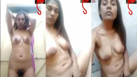 Sexy Tamil nude MMS selfie video