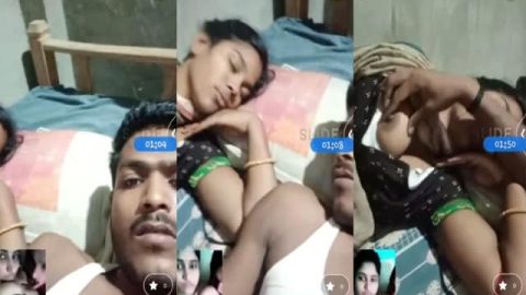 Tamil wife's sexy boob show video MMS