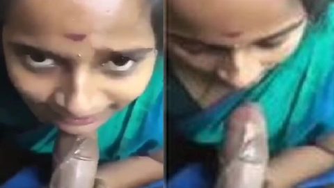 Sucking big dick Tamil aunty sex with neighbor