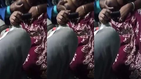 Threesome boobs play sex video