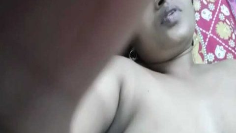 Unsatisfied wife showing her hungry pussy to lover