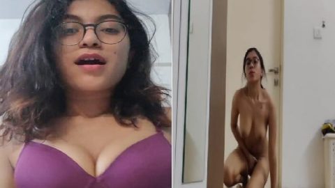 Violet bra Indian girl nude video viral update