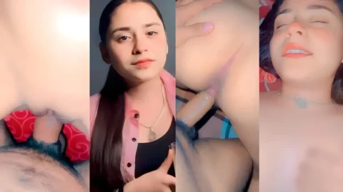 Desi Girlfriend Fucking Hard His Tight Pink Pussy Viral MMS Video MMS