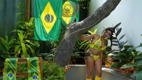 Resmi Nair as Brazil Cheer Girls Her Nipple Outdoor Hard Fucked Video