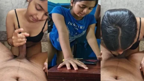 Desi Horny Babe Giving Blowjob and Missionary Fuck Full Update