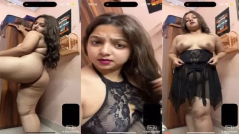 Beautiful Sexy Horny Chubby Gf Teasing 2