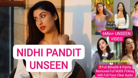 N!dhi Pand!t Unseen Video - Photographer Full Blowjob - Nude Fucking with Full Face