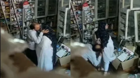 Medical Store Manager Affair Women IP CAM Capture