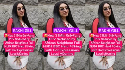 Rakhi GILL Seduced - by African Neighbor Fucking With Hot Expression Mms