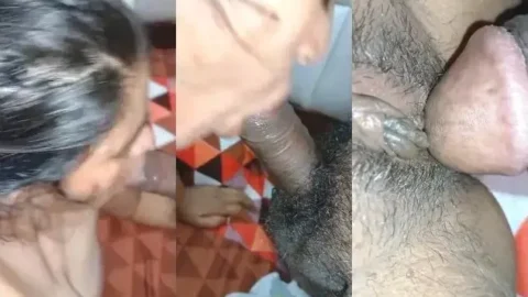 Cheating Desi Wife Sloppy Blowjob and Rough Doggystyle Fuck Video MMS