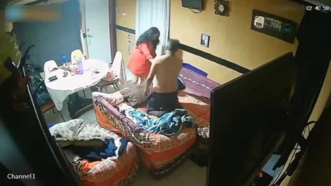 Desi Couple CCTV - Doggy Style Fucking Viral