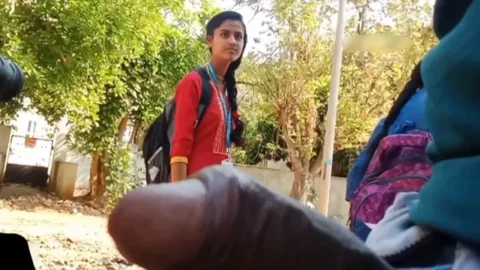 Daring Guy Flashing Sex - In Girls While Asking Porn Video Part 3