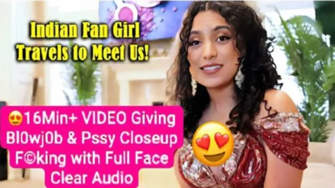NRI Girl Roleplay Video Giving Blowjob Pussy Closeup Fucking with Full Face Clear Audio