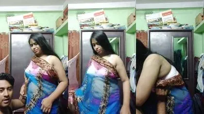 Milf Saree Boobs Press