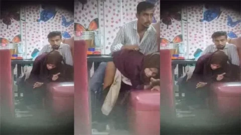 Hijabi Girl Fucking With Lover In Restaurant Video