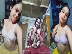 Beautiful Sexy Slim Bengali Wife Teasing Showing