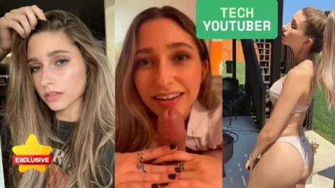 Beautiful Tech Youtuber Latest Trending Most Exclusive Viral Stuff Giving Amazing Blowjob