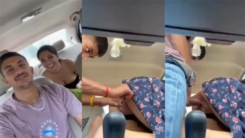 Gorgeous Horny Bhabi Affair Threesome Car Mms