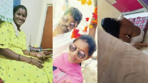 Mallu Couple Threesome Giving Blowjob Riding Fucking