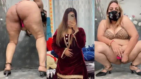 MMS of Horny Desi Bhabhi Simar Fully Nude in Bathroom Teasing Video MMS