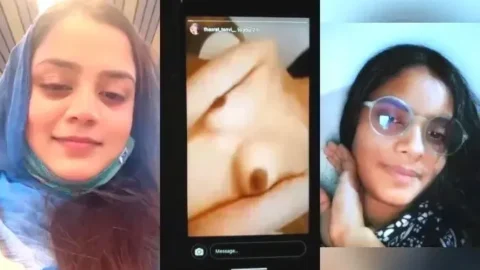 Desi Girlfriend Nude Selfie Flaunting Her Huge Boobs Video MMS