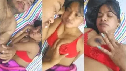 MMS of Desi Girlfriend Rough Fucking and Hard Boob Pressing Video MMS