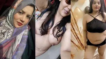 Hijabi Wife Big Boobs Sexy Figure Nude Part 1