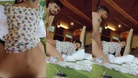 Manali hotel room me gf ki doggy fuck wala viral MMS