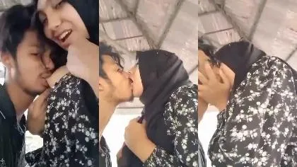 Desi Hijabi Gf Kissing Boobs Sucking