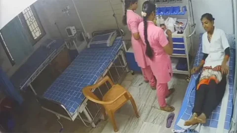 Tamil Teen Nurse In Clinic Sexy Ass inject CCTV leak