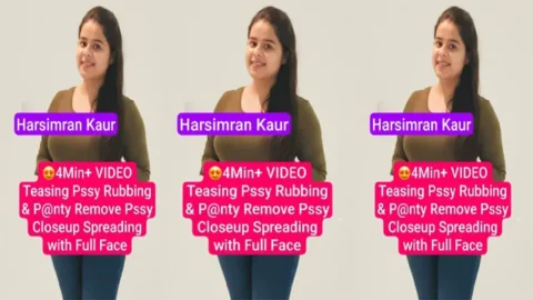 Harsimran Kaur Instagram Model - Most Exclusive Premium Live - Cute Smile Teasing