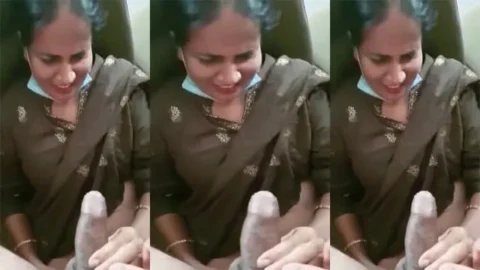 Tamil Milf Office - Blowjob Fucking Young Guy Viral