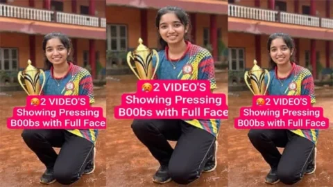 Champion Girl Latest Viral Showing & Boobs Pressing