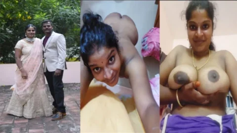Tamil Wife Homemade Fucking Husband with Friend