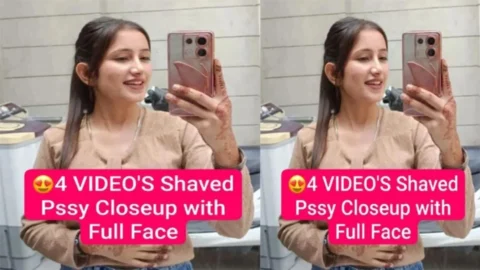 Beautiful Punjabi GF Viral Stuff Shaved Pussy Closeup with Full Face