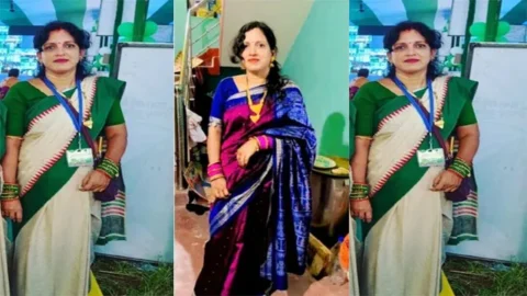 Indian Teacher Fucked By Her Two Student Boy
