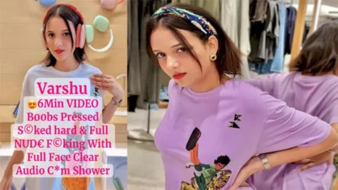 Varshu Influencer Turned Roleplay Model 6Min - Boobs Sucked Hard & Fucking with Full Face